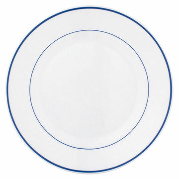 Set de Platos Arcoroc Restaurant Bicolor Vidrio (Ø 23 cm) (6 uds)