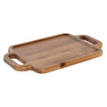 Tabla de cortar DKD Home Decor Marrón Acacia 40 x 25 x 2 cm (12 Unidades)