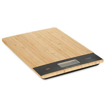 Digital Kitchen Scale 5 kg Black Natural 15 x 21,6 x 2 cm